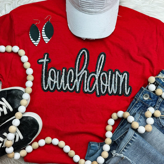 Touchdown Sequin T Shirt