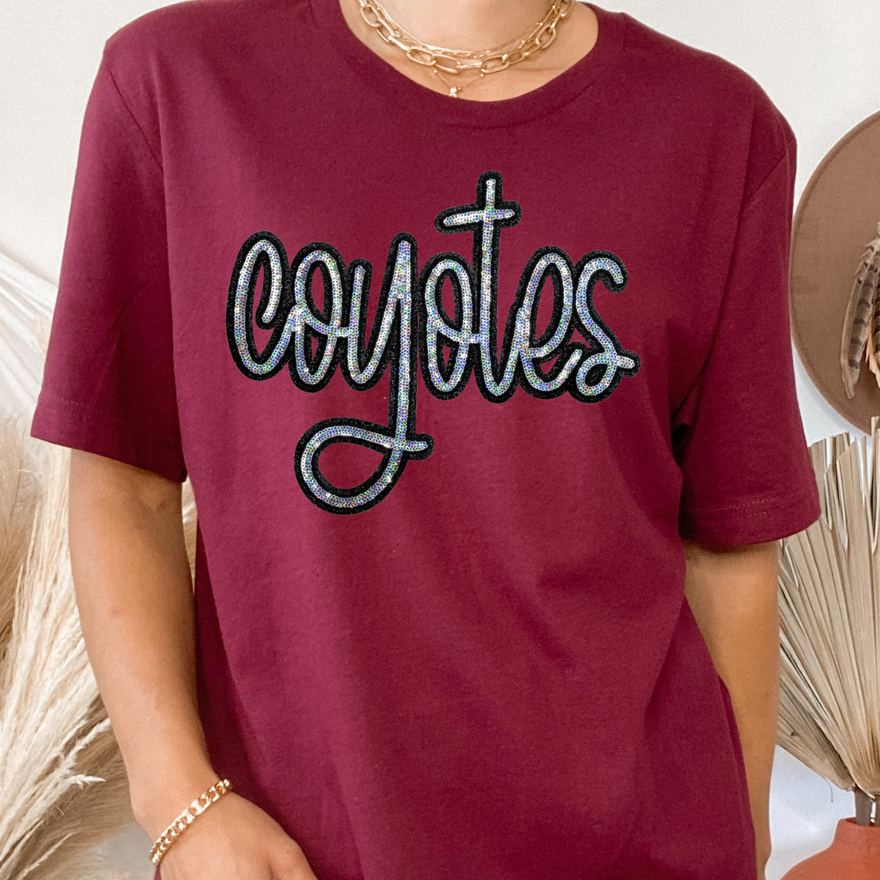 Coyotes Sequin T Shirt