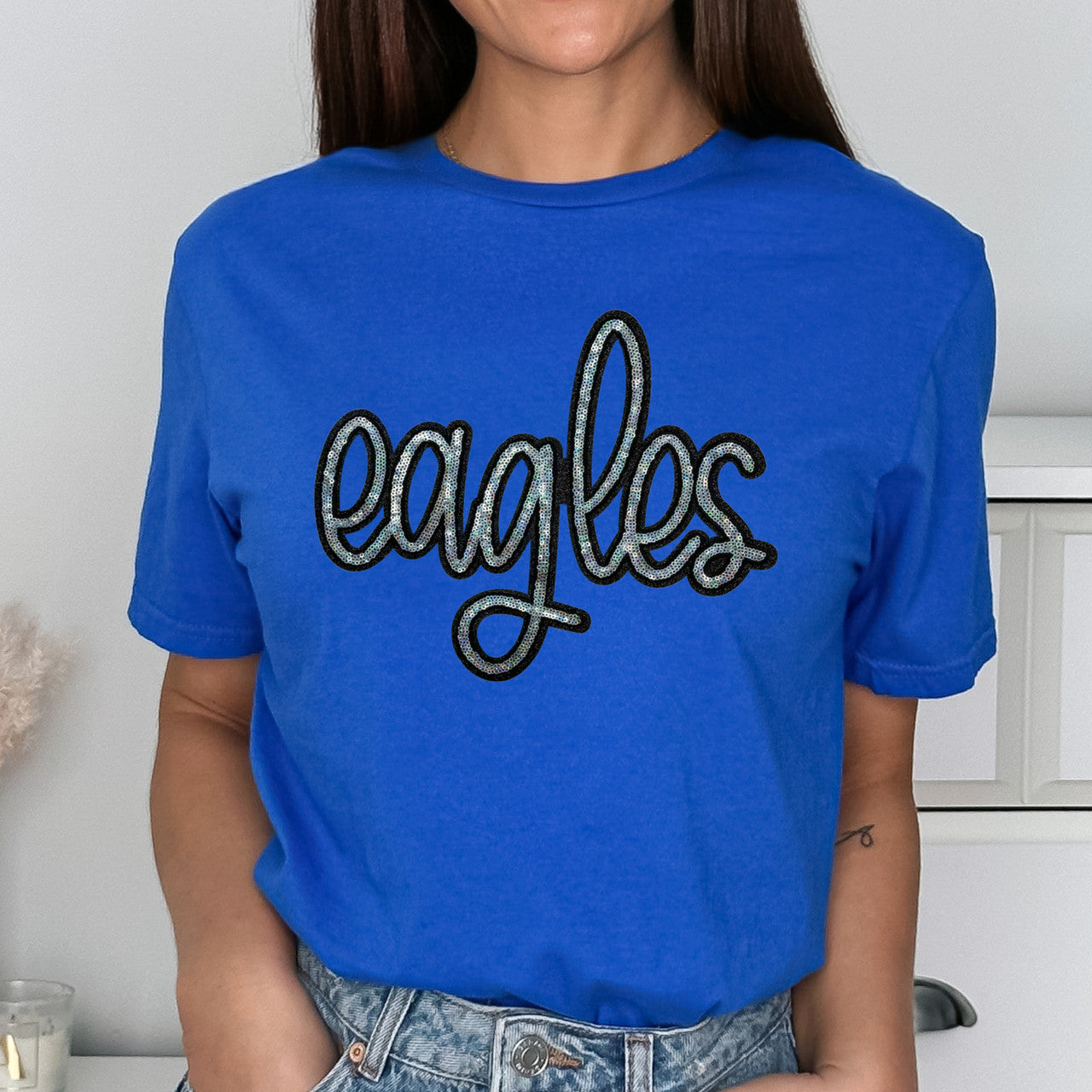 Eagles Sequin T Shirt