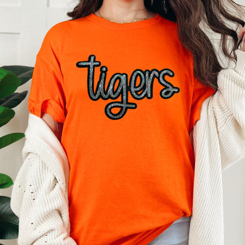 Tigers Sequin T Shirt