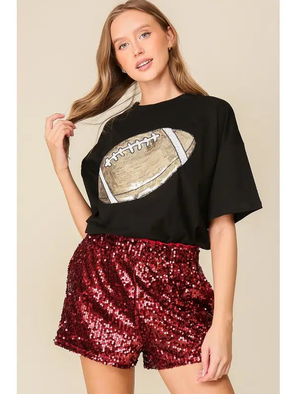 Football Sequin Shirt