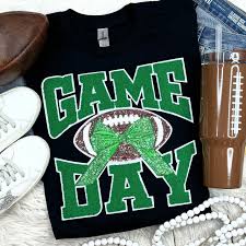 Chenille Game Day with Bows Sweatshirt