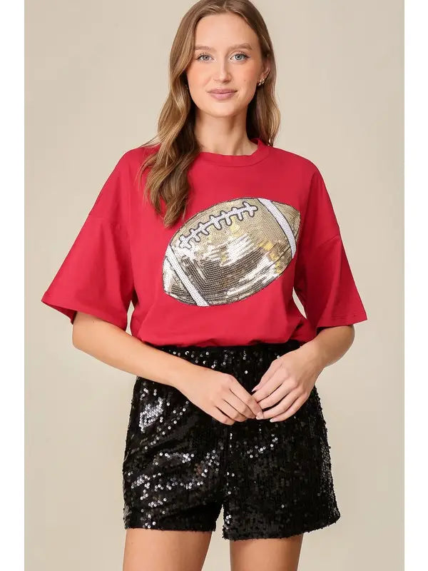 Football Sequin Shirt